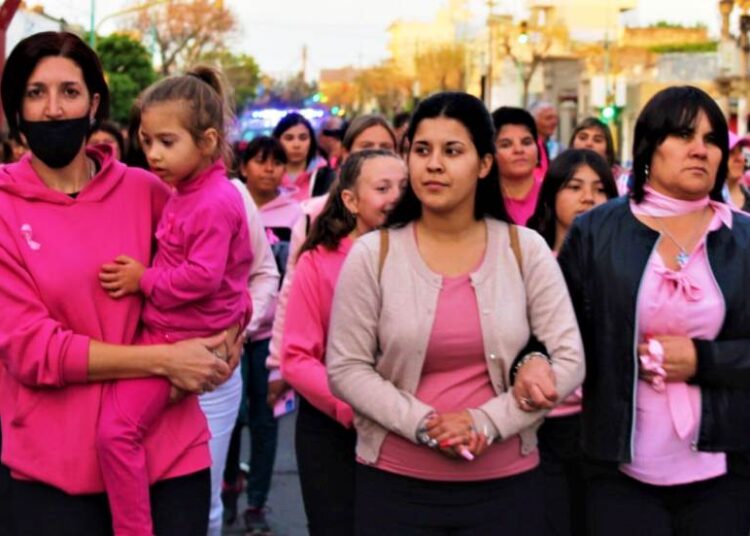 Caminata Rosa contra el cáncer de mama