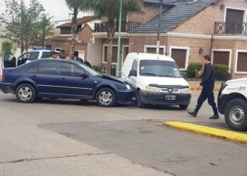 Choque en la Merlassino
