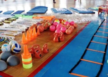 La Provincia invierte $ 2,9 millones en Arrecifes para equipar las escuelas con material deportivo