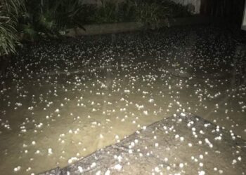 VIDEO: TEMPORAL DE GRANIZO EN VIÑA