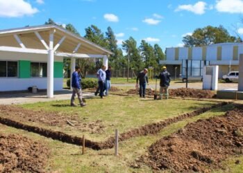 Construyen un nuevo salón en el Parque Industrial