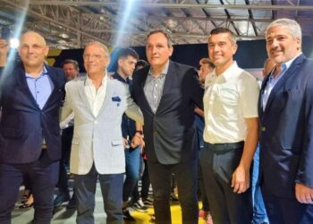 Olaeta participó de la inauguración del Rus Med Team en Arrecifes