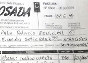 Las extrañas facturas que la Municipalidad “le pagó a Losada”