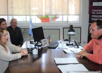 Olaeta recibió a la fiscal general de San Nicolás