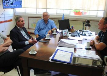 Olaeta se reunió con el vicepresidente de FEBA