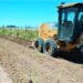 Trabajos en caminos rurales de Viña