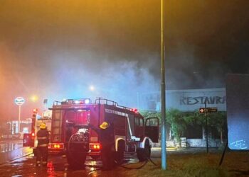 Video: pérdidas totales por el incendio en restaurante El Sol