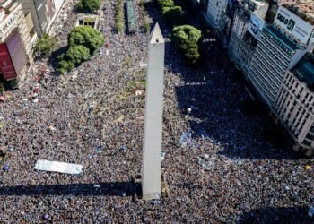 Histórico: unas cinco millones de personas celebraron la Copa del Mundo en Buenos Aires