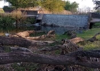 El dique real del Arroyo El Contador