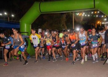 Sebastián Escalada y Luján Torres ganaron la 1ª Carrera Nocturna de Trail en Arrecifes