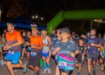Sebastián Escalada y Luján Torres ganaron la 1ª Carrera Nocturna de Trail en Arrecifes