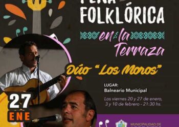 Hoy: clase de folclore, peña y show en vivo
