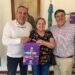 Olaeta recibió a empleada municipal que se jubiló