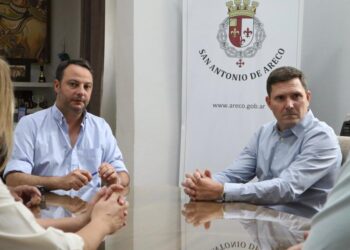 Bouvier se reunió con el intendente de Areco
