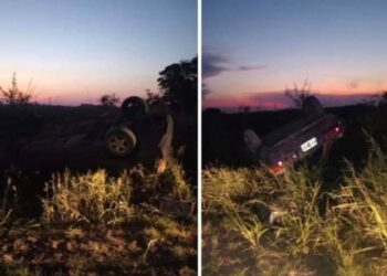 Vuelco en Santa Lucía: un niño herido e internado