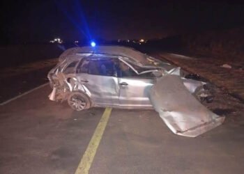 Un joven internado por fuerte vuelco en Todd