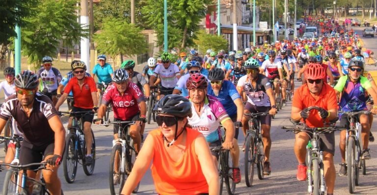 Los 40ºC no pudieron contra otro golazo del Cicloturismo Arrecifes