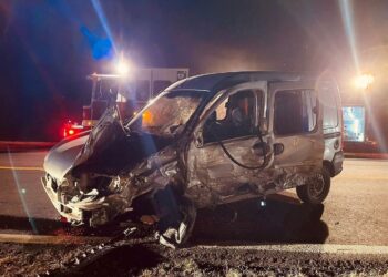 Violento accidente de un arrecifeño en ruta 8