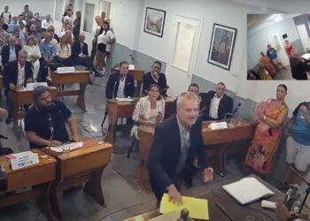 “¡Preso vas a terminar!” Escandalosa sesión del Concejo Deliberante