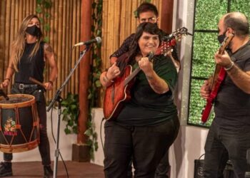 VIDEO. Daiana Colamarino, en la Fiesta de la Danza Folclórica y el Costillar al Asador en Arrecifes