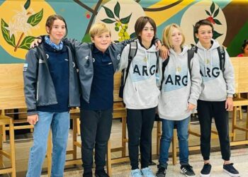 Un arrecifeño en Marruecos representando a la Argentina