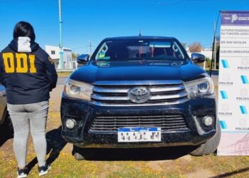 Encuentran en Arrecifes una camioneta con pedido de secuestro desde 2017
