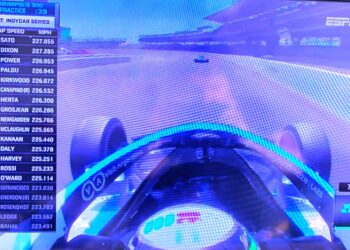 ¡Impresionante! Canapino fue sexto en el último día de pruebas para la Indy 500