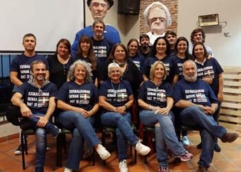 Teresita Zavaleta fue reelecta presidenta de la Sociedad Vasca