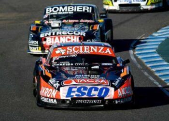 TC: podio de Valentín en Rafaela