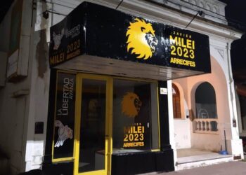 Milei inaugura casa en Arrecifes