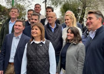 Patricia Bullrich bendijo a Bouvier como candidato en Arrecifes