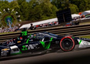 Un toque arruinó la buena carrera de Canapino en Mid-Ohio