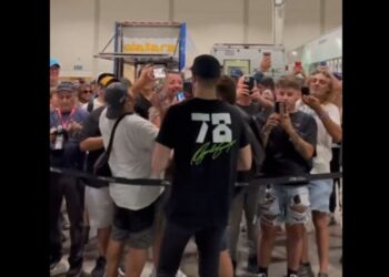 VIDEO. La hinchada de Canapino también en Canadá