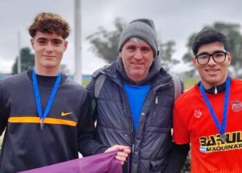 Podios de la Escuela Municipal de Atletismo en Mar del Plata