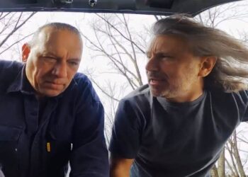 Marcos Di Palma volvió a poner en marcha el Clío de Kicillof