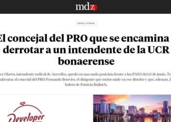 Dan como ganador a Bouvier contra Olaeta ¡en un diario de Mendoza!