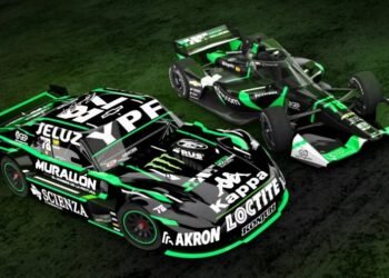 Presentaron la Chevy de TC de Canapino