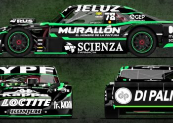 El sponsor arrecifeño que colaboró con la vuelta de Canapino al TC