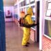 Fumigación en escuelas y jardines