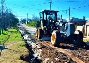 Una cuadra más de cordón cuneta