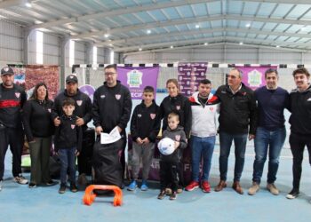 Nueva entrega de materiales deportivos a clubes de Arrecifes