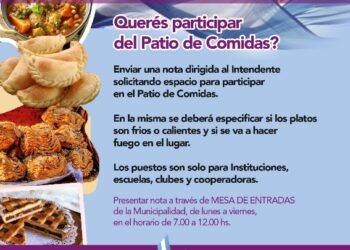 Patio de comidas del Día de la Independencia