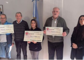 Entregaron los premios del sorteo de Bomberos