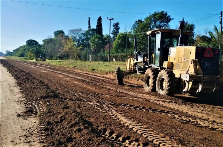 Trabajos en Avenida Intendente Blanco