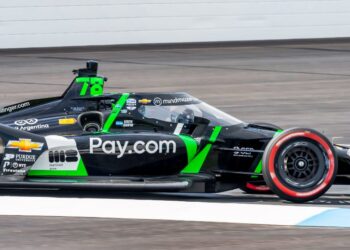 Canapino sufrió con la falta de velocidad en Indianápolis