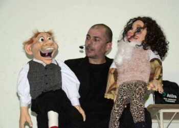 Rufina y Lolo, divertida presencia en el autopercibido Día del Niño