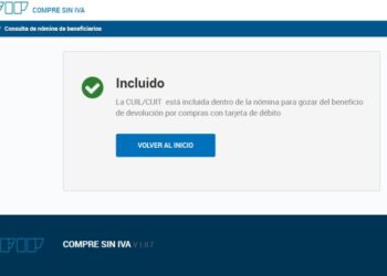 Comprobá si te corresponde la devolución del IVA en compras