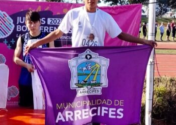 Primera medalla para Arrecifes en los Juegos 2023