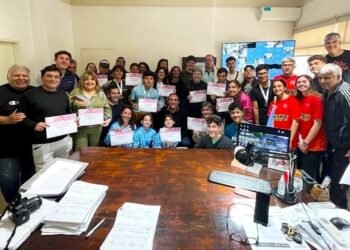 Olaeta recibió a la delegación arrecifeña que participó en los Juegos Bonaerenses