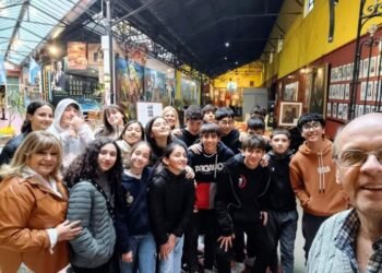 Continúan las visitas de alumnos al Museo